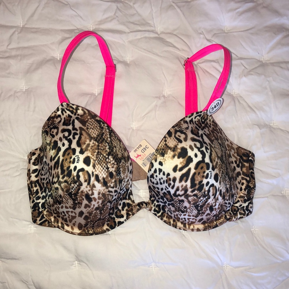Leopard print bra